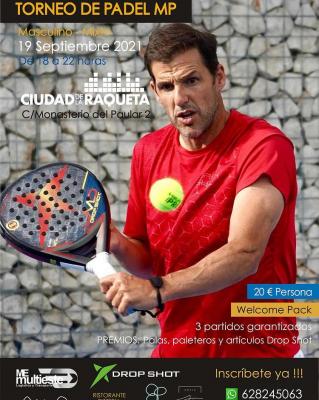 poster del torneo TORNEO DE PADEL MP