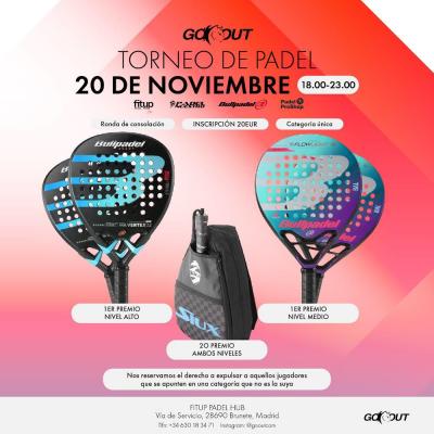 poster del torneo TORNEO GOOUT INDOOR BRUNETE SPORT CLUB