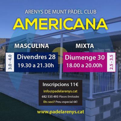 poster del torneo AMERICANAS