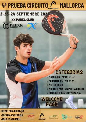 poster del torneo 4A PRUEBA CIRCUITO HEAD EN FREEDOM