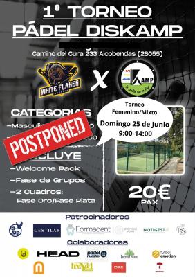 poster torneo TORNEO SOLIDARIO DISKAMP