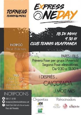 poster del torneo EXPRESS PARES i FILLS