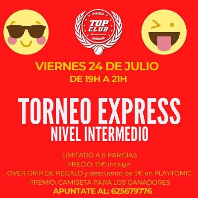 poster del torneo TORNEO EXPRESS - NIVEL INTERMEDIO