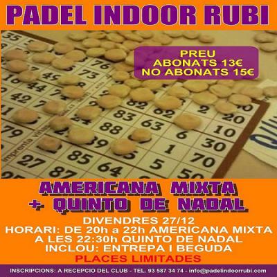 poster del torneo AMERICANA MIXTA