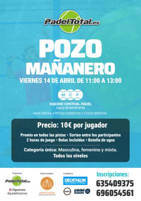 poster del torneo POZO MAÑANERO