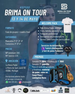 poster torneo 3A PARADA DE BRIMA ON TOUR