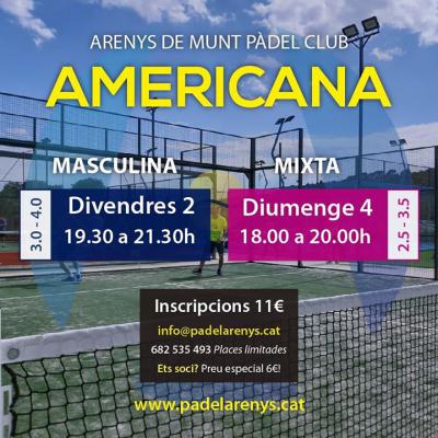 poster del torneo AMERICANAS