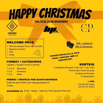 poster del torneo HAPPY CHRISTMAS