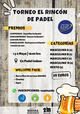poster del torneo TORNEO Y BARRA LIBRE DE CERVEZA