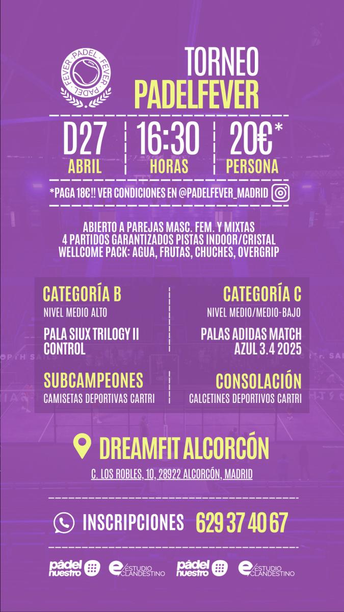 cartel del torneo