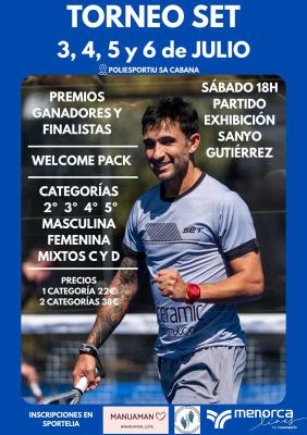 poster torneo TORNEO SET SA CABANA JULIO 2025