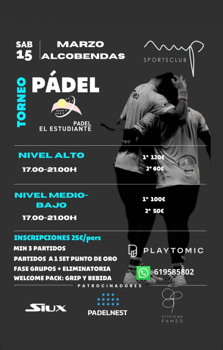 cartel del torneo