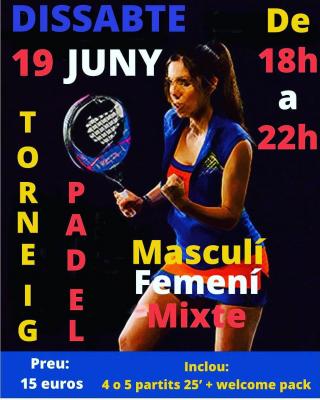 poster del torneo TORNEIG DE PADEL
