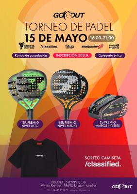 poster del torneo TORNEO GO OUT BRUNETE SPORTS CLUB