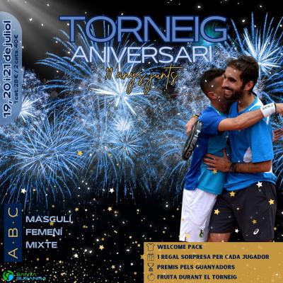 poster torneo TORNEIG ANIVERSARI