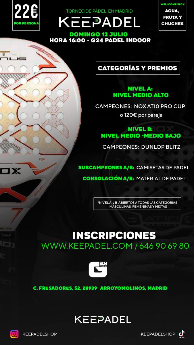 cartel del torneo