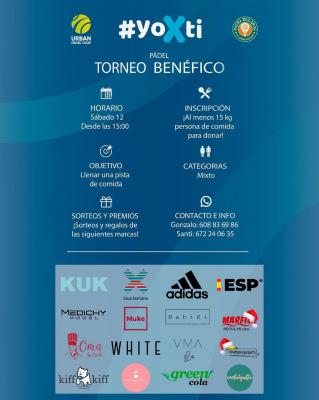 poster del torneo TORNEO BENÉFICO #YOXTI