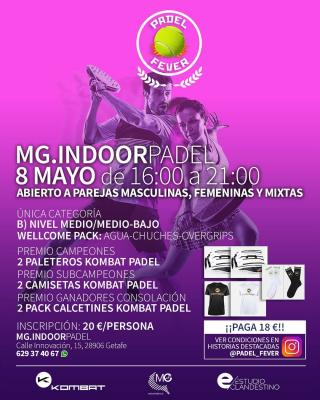 poster del torneo 8º TORNEO PADEL FEVER