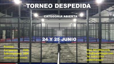 poster torneo TORNEO DESPEDIDA