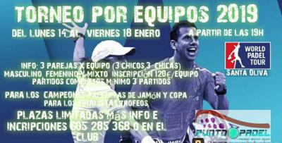 poster del torneo TORNEO POR EQUIPOS 2019