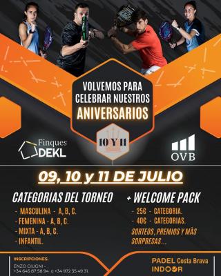 poster del torneo TORNEO ANIVERSARIOS