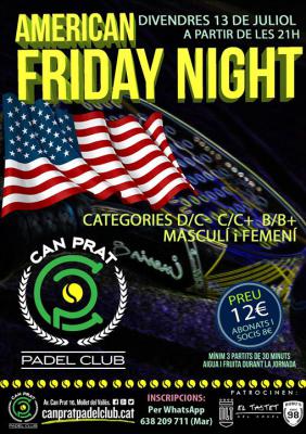 poster del torneo AMERICAN FRIDAY NIGHT