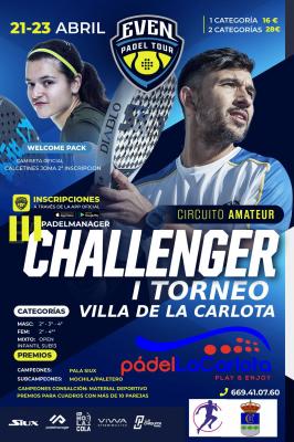 poster del torneo 3ER CHALLENGER EPT LA CARLOTA