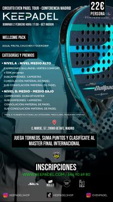 poster del torneo TORNEO KEEPADEL & GET INDOOR