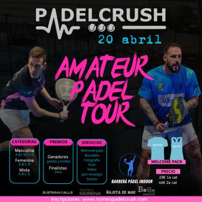 poster del torneo PADELCRUSH