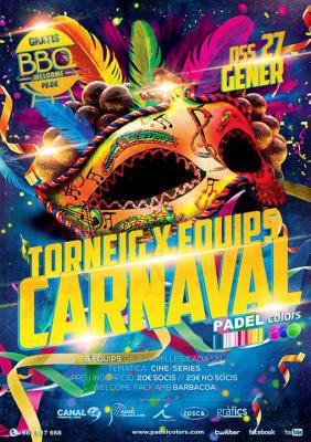 poster del torneo TORNEIG PER EQUIPS CARNAVAL