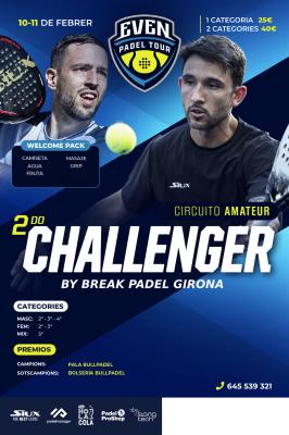 poster del torneo 2DO CHALLENGER EPT GIRONA