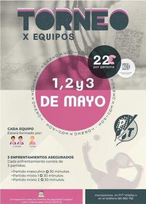 poster del torneo TORNEO POR EQUIPOS