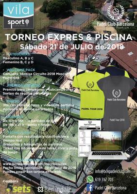 poster del torneo TORNEO EXPRES & PISCINA