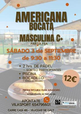 poster del torneo AMERICANA - BOCATA