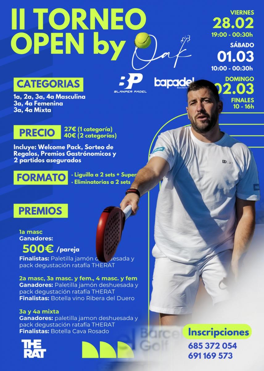 cartel del torneo