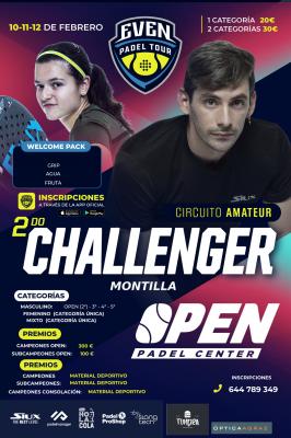 poster del torneo 2DO CHALLENGER EPT MONTILLA