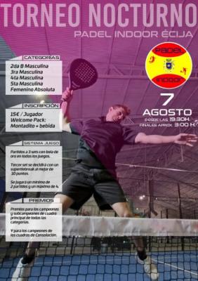 poster del torneo TORNEO NOCTURNO