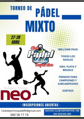 poster torneo GRAN TORNEO MIXTO