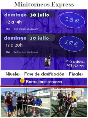 poster del torneo EXPRESS PUNTO DE ORO + BARRA LIBRE 🍺🍷