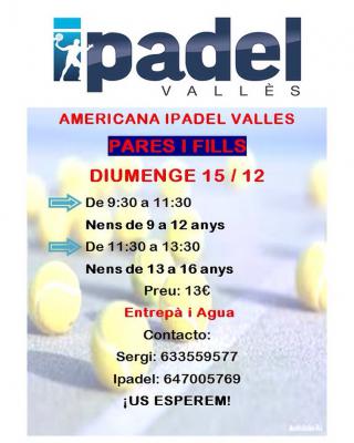 poster del torneo AMERICANA PARES I FILLS