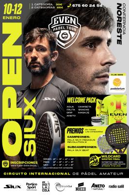 poster del torneo OPEN Even Padel Tour Padelarium Gavá