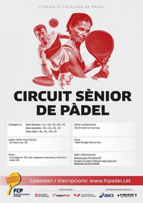 poster del torneo CIRCUIT SENIOR