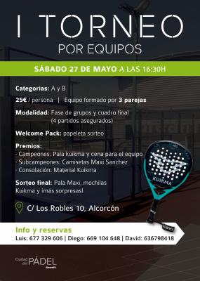 poster del torneo TORNEO POR EQUIPOS