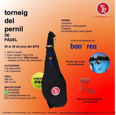 poster del torneo 4º TORNEIG DEL PERNIL