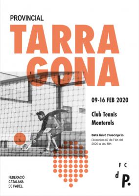 poster del torneo TORNEO PROVINCIAL TARRAGONA