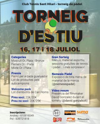 poster torneo TORNEIG D’ESTIU 2021