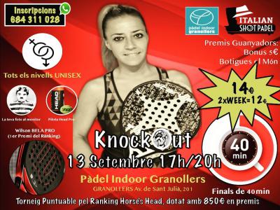 poster del torneo TORNEO KNOCKOUT