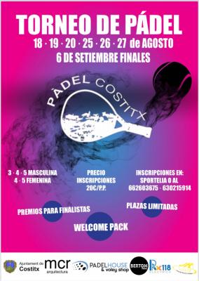 poster torneo TORNEO FESTES DE COSTITX