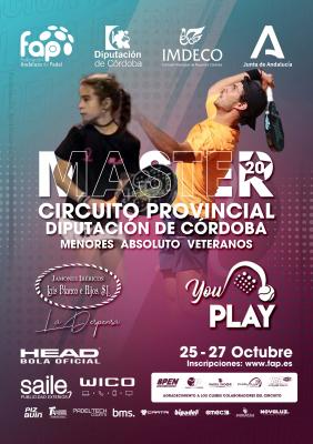 poster torneo MASTER PROVINCIAL CORDOBA - ABSOLUTO