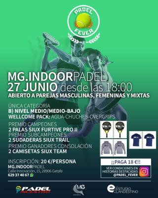 poster del torneo 10º TORNEO PADEL FEVER